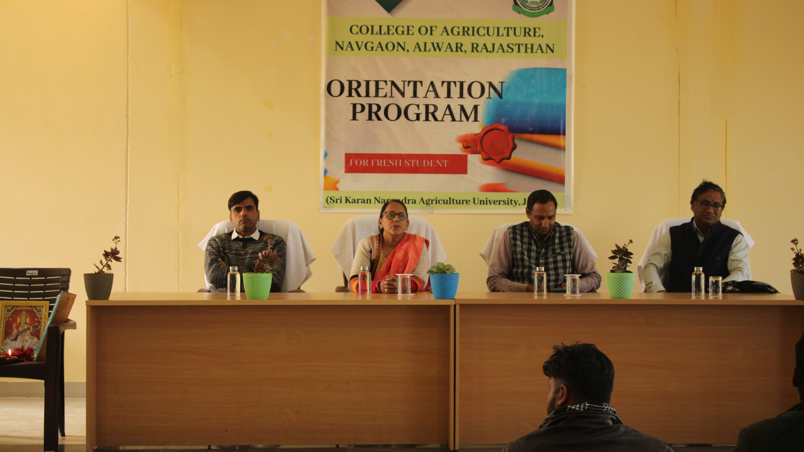 Orientation programme for first year students