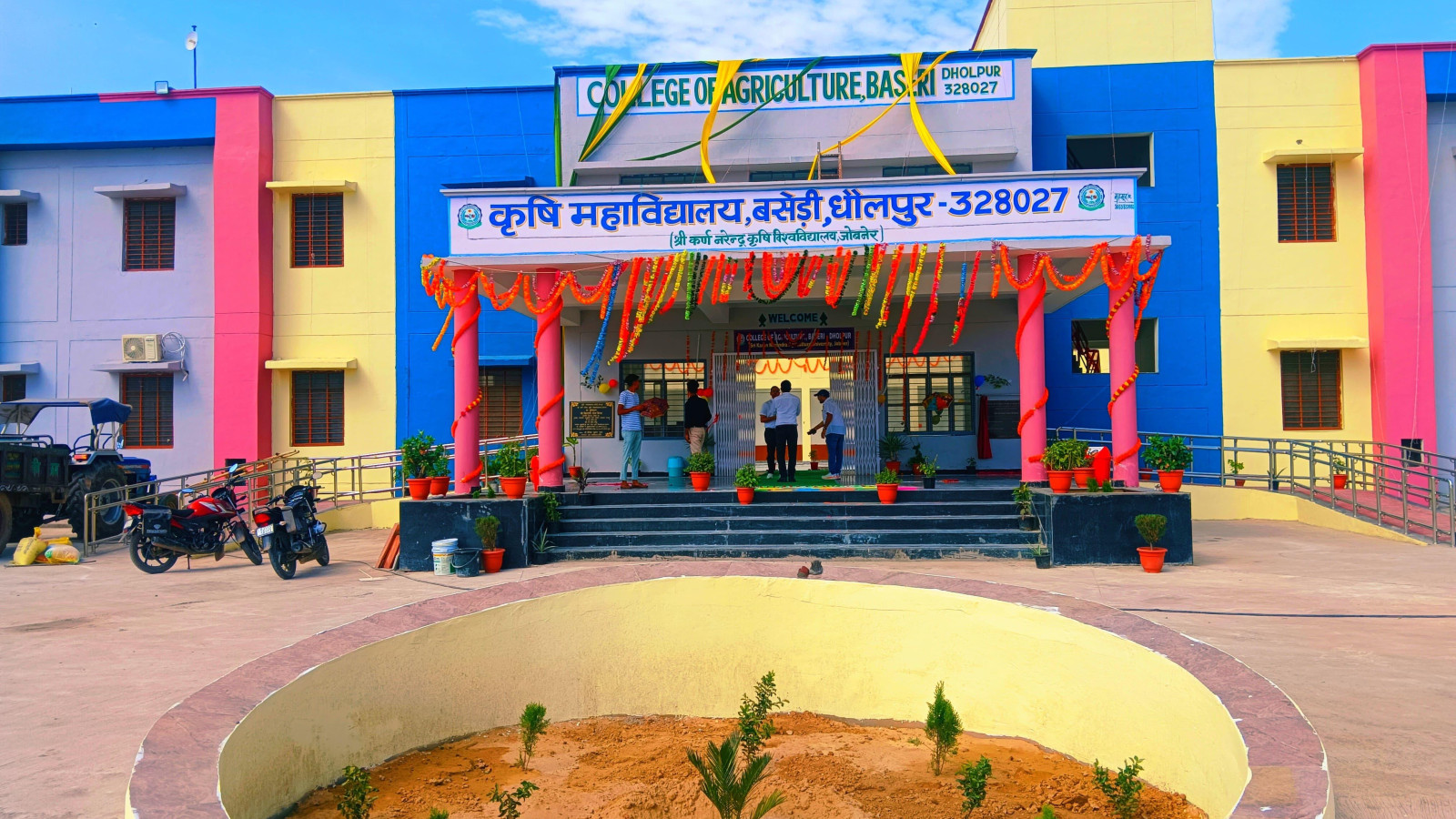 Academic block inauguration day pic